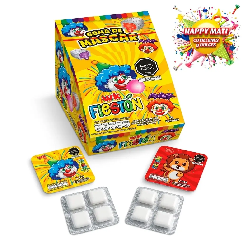 CHICLES FIESTON