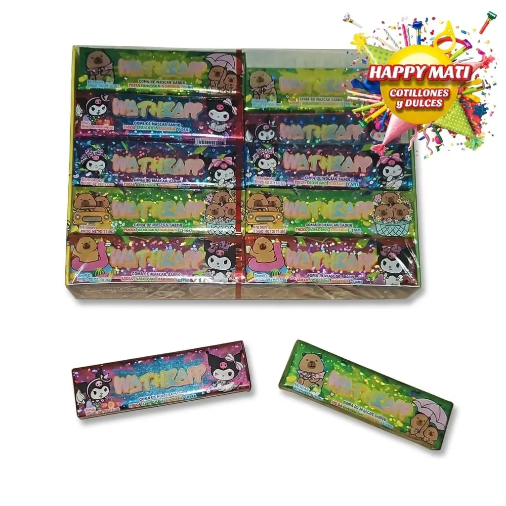 CHICLE WHATSAPP LAMINAS