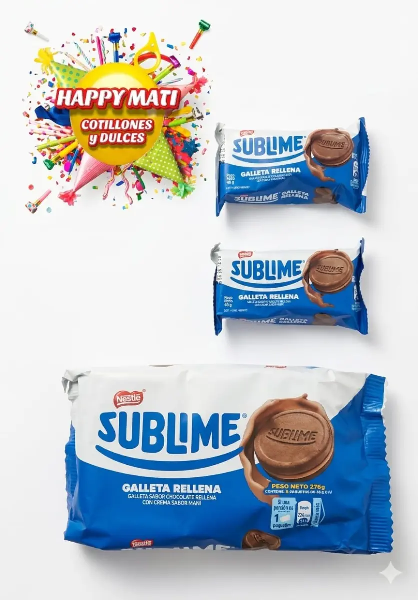 SUBLIME CON RELLENO