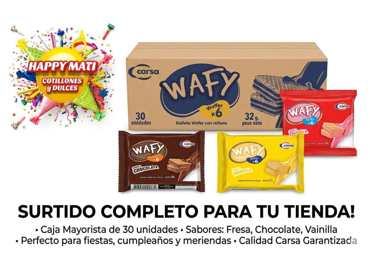 WAFY CARSA DE 32 GRAMOS