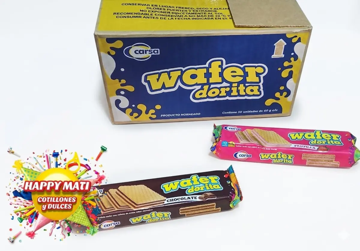 WAFER DORITA SURTIDO CARSA