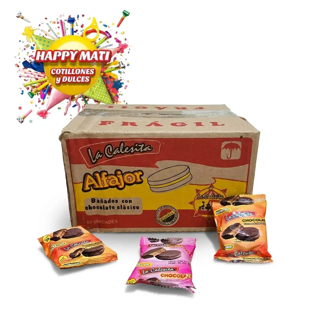 CALESITA ALFAJOR ESCOLAR DE 21 GRAMOS