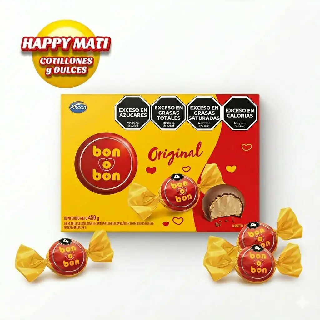 BON O BON CHOCOLATE DE 30 UNIDADES