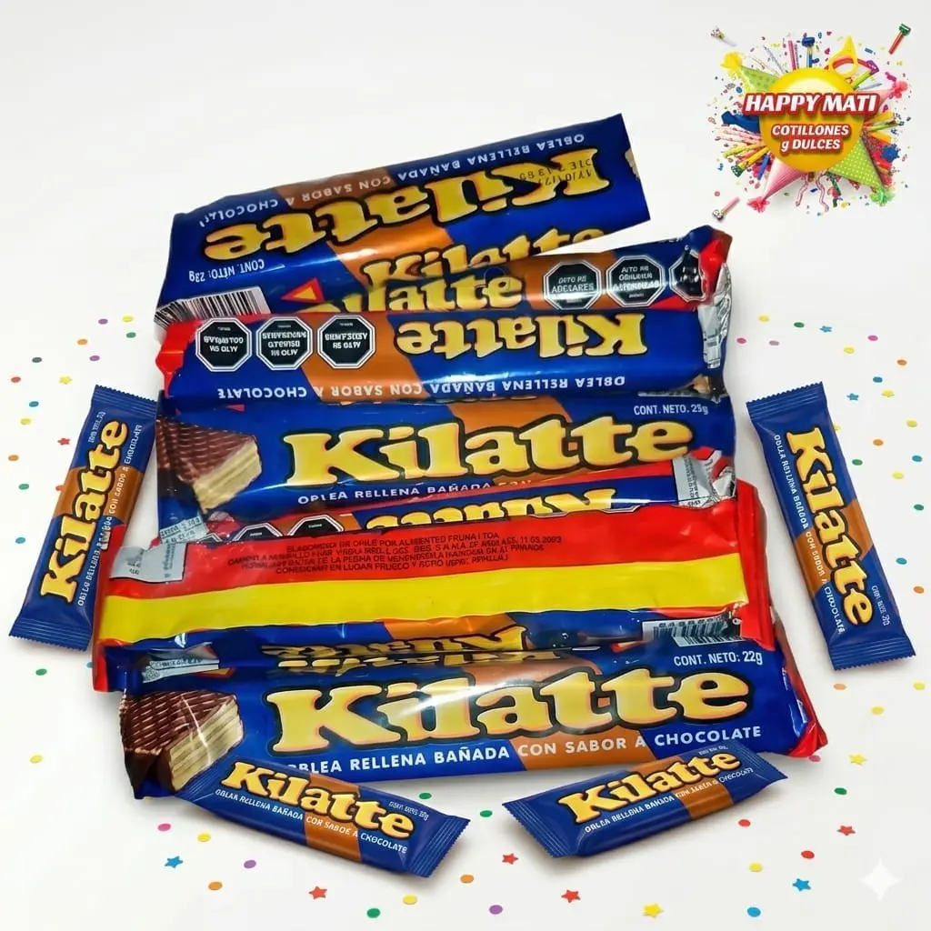 KILATE CON VAINILLA DE 20 UNIDADES