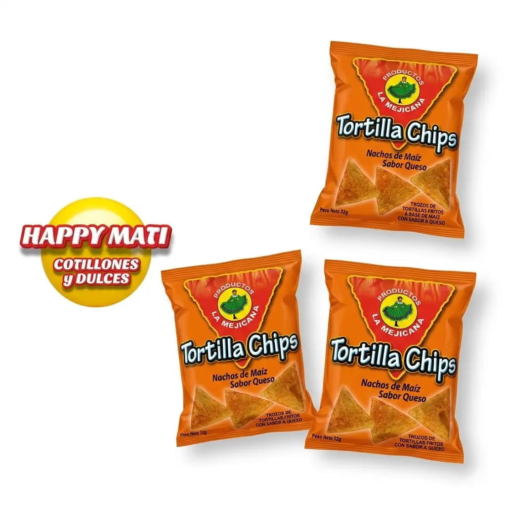 CHIP DE MAIZ QUESO DE 12 UNIDADES