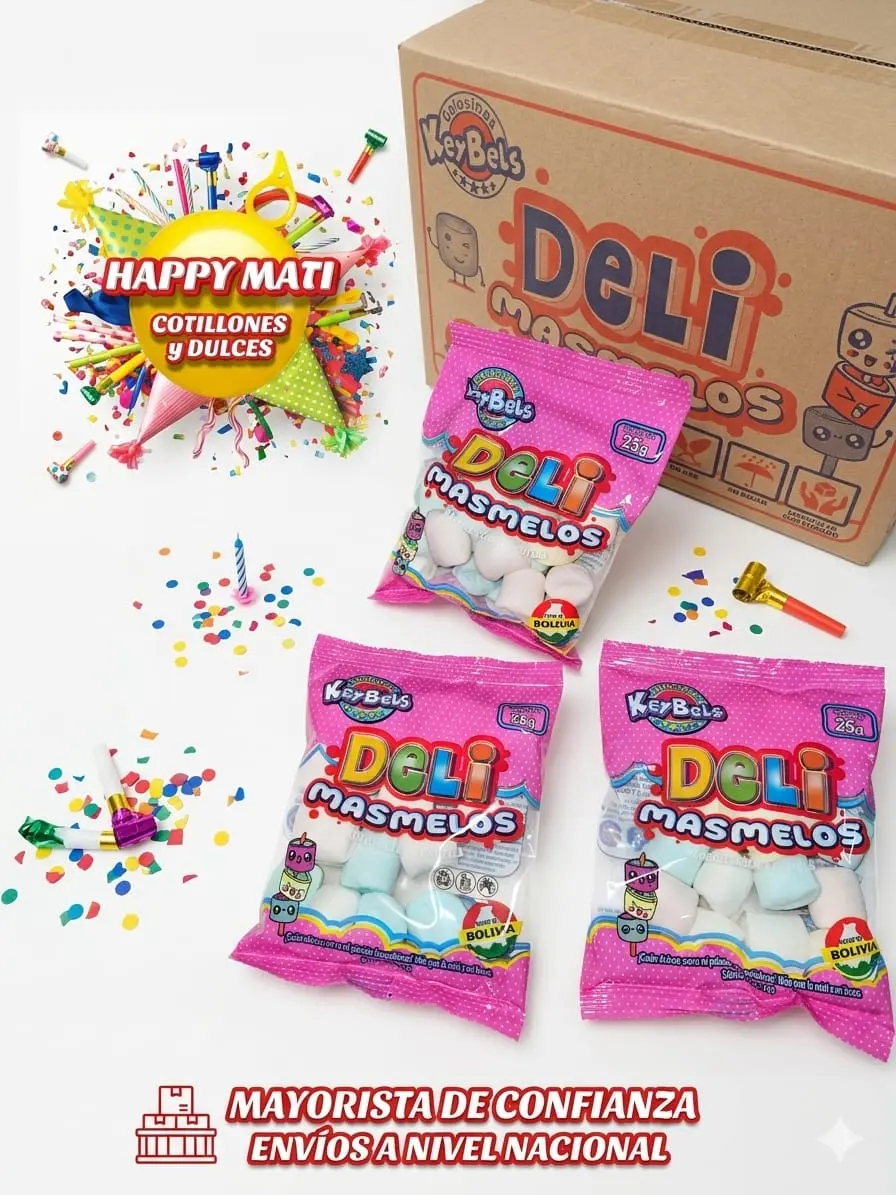DELI MASMELO DE 40 UNIDADES