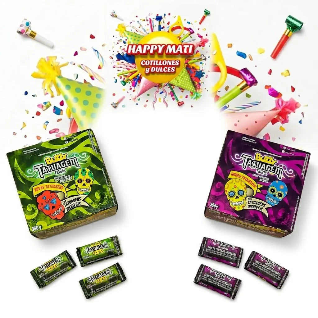 CHICLES BUZZY TATUAJE