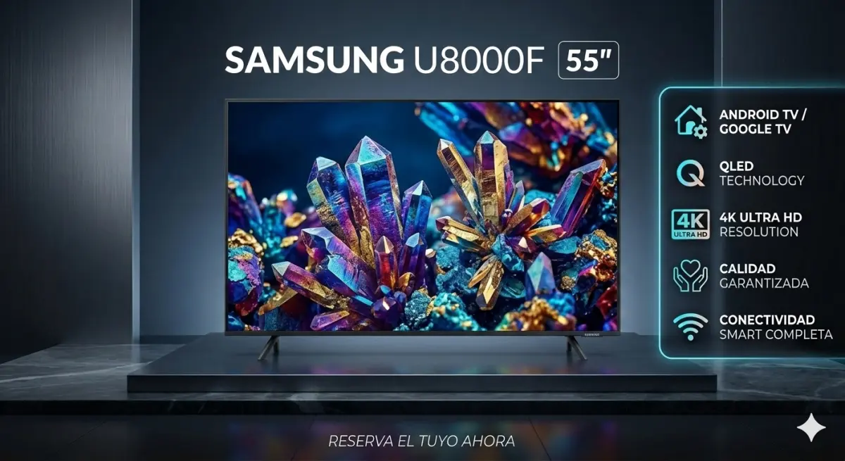 SAMSUNG U8000F "55" 4K
